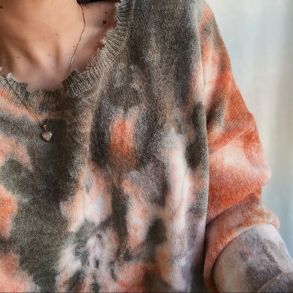 SWEATER tie dye sweatshirt - Picture 9 of 9
